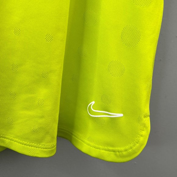 Nike Golf Tour Performance Sleeveless Shirt Top size S Women Lime Green Dri Fit - Picture 3 of 5